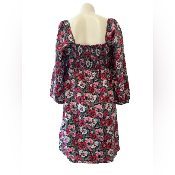 J. Crew Puff-sleeve mini dress in Liberty® poppy Amelie floral - Picture 2 of 6